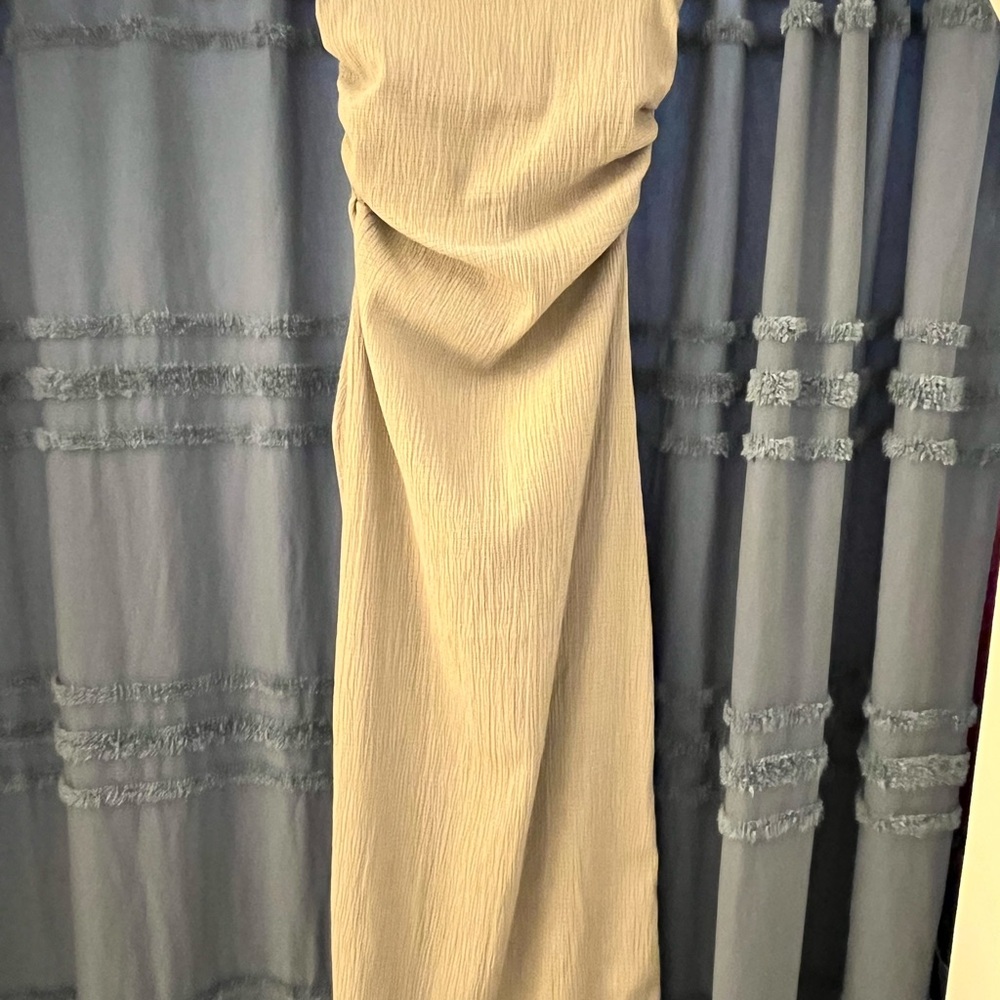 Lole Strapless Cream Dress